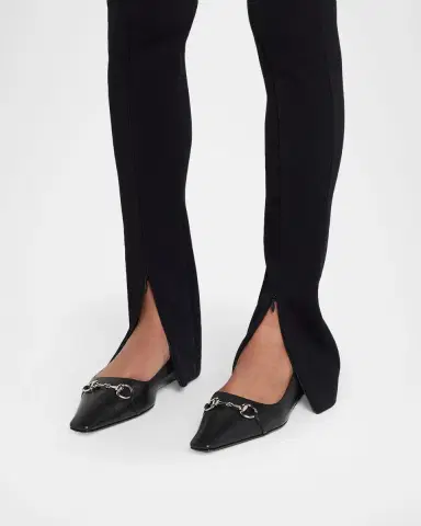 Gucci Vittoria Leather Ballerina Flats | Thumbnail 2 Gucci Vittoria Leather Ballerina Flats | Thumbnail 2