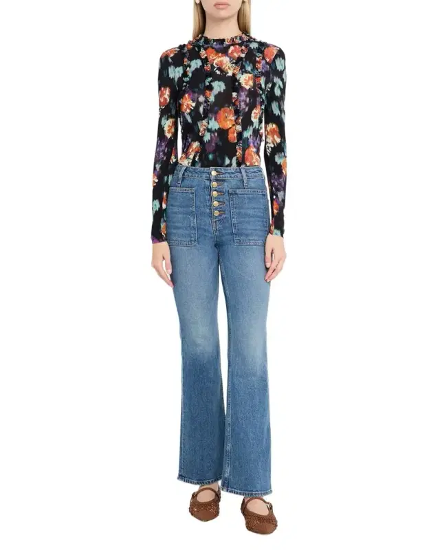 Clover Long-Sleeve Jersey Top Clover Long-Sleeve Jersey Top