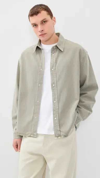 Frame Overshirt Stormcloud L | Thumbnail 2 Frame Overshirt Stormcloud L | Thumbnail 2