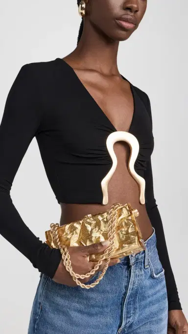 Cult Gaia Hajar Shoulder Bag | Thumbnail 3 Cult Gaia Hajar Shoulder Bag | Thumbnail 3