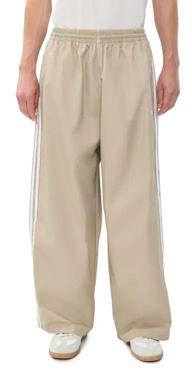 adidas Adicolor Cotton Twill Pants Khaki Three | Thumbnail 1 adidas Adicolor Cotton Twill Pants Khaki Three | Thumbnail 1