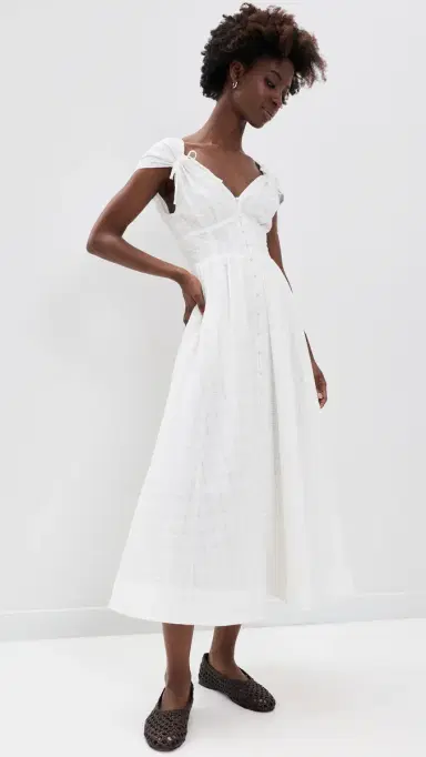 Hill House Home The Lucille Dress White | Thumbnail 2 Hill House Home The Lucille Dress White | Thumbnail 2