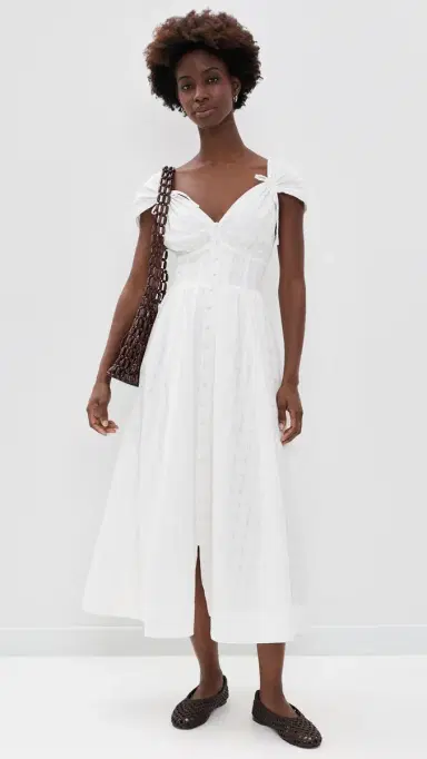 Hill House Home The Lucille Dress White | Thumbnail 5 Hill House Home The Lucille Dress White | Thumbnail 5