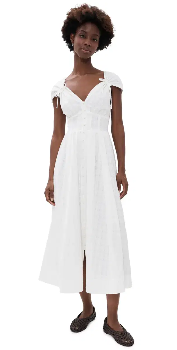 The Lucille Dress White The Lucille Dress White