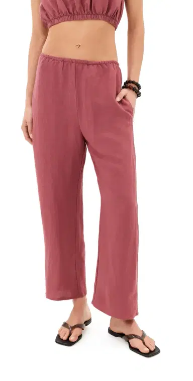 LE BOP Kelsey Cropped id Rise Pants arsala | Thumbnail 1 LE BOP Kelsey Cropped id Rise Pants arsala | Thumbnail 1