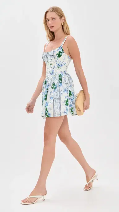 Agua Bendita Spring Ivy Underwire Mini Dress ulticolor | Thumbnail 5 Agua Bendita Spring Ivy Underwire Mini Dress ulticolor | Thumbnail 5