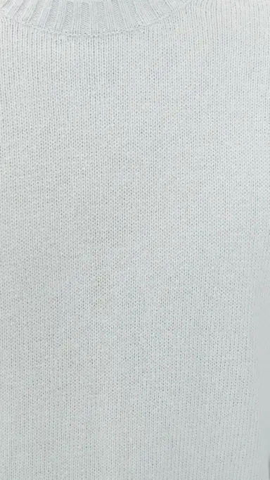 Frame Cotton ilk Crew Neck Sweater Pale Blue | Thumbnail 6 Frame Cotton ilk Crew Neck Sweater Pale Blue | Thumbnail 6