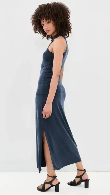 IRO Eclose Dress Ink Blue M | Thumbnail 4 IRO Eclose Dress Ink Blue M | Thumbnail 4