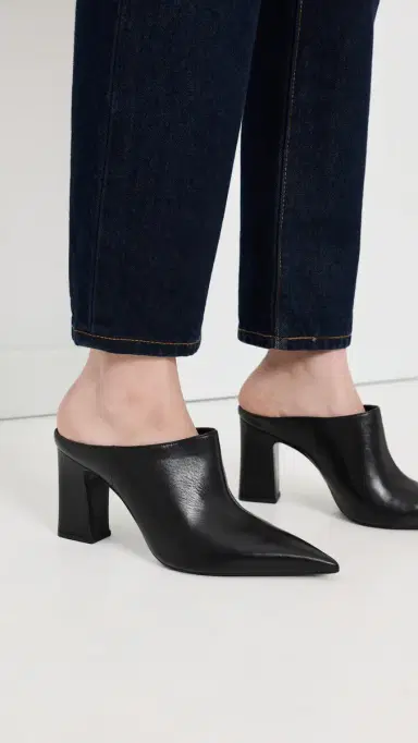 Schutz Eleanor Mules Black | Thumbnail 3 Schutz Eleanor Mules Black | Thumbnail 3