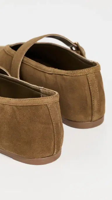 Schutz Vick Buckle Flats Dried Olive | Thumbnail 4 Schutz Vick Buckle Flats Dried Olive | Thumbnail 4