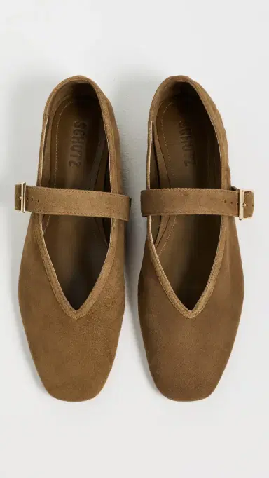 Schutz Vick Buckle Flats Dried Olive | Thumbnail 5 Schutz Vick Buckle Flats Dried Olive | Thumbnail 5