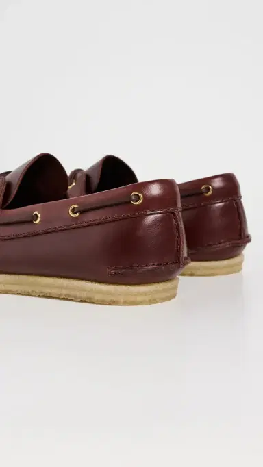 Clarks Godney Boat Shoes British Tan Leather | Thumbnail 3 Clarks Godney Boat Shoes British Tan Leather | Thumbnail 3