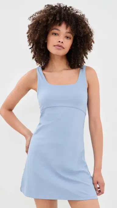 Sweaty Betty All Day Dress aguna Blue | Thumbnail 2 Sweaty Betty All Day Dress aguna Blue | Thumbnail 2