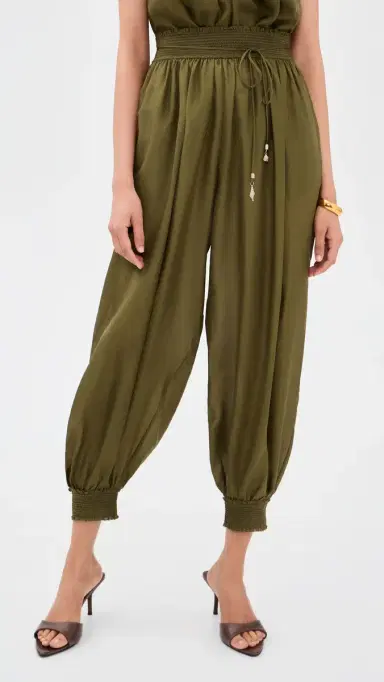 Zimmermann Mahon Harem Pants Olive 4 | Thumbnail 2 Zimmermann Mahon Harem Pants Olive 4 | Thumbnail 2