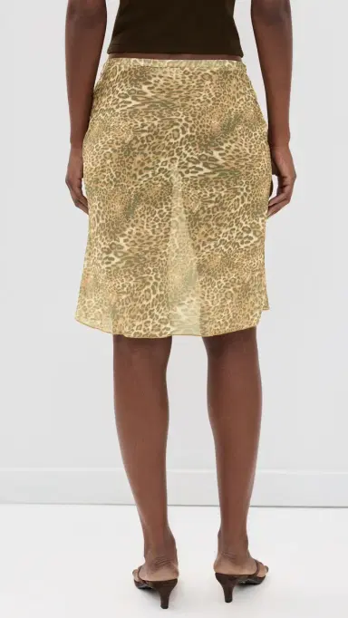 Lioness horeline Midi Skirt Leopard | Thumbnail 3 Lioness horeline Midi Skirt Leopard | Thumbnail 3