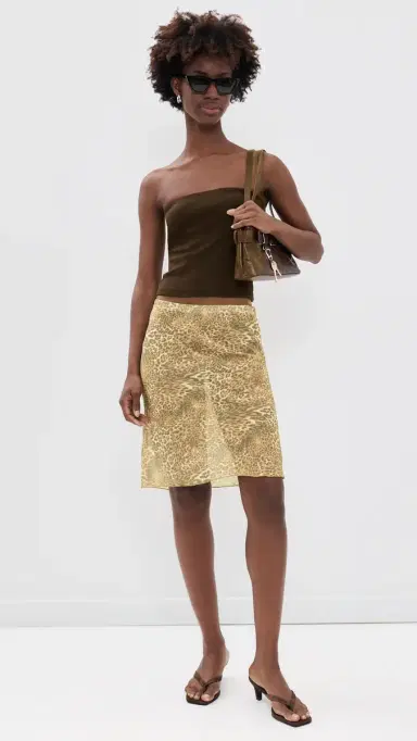 Lioness horeline Midi Skirt Leopard | Thumbnail 5 Lioness horeline Midi Skirt Leopard | Thumbnail 5