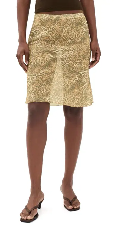 Lioness horeline Midi Skirt Leopard | Thumbnail 1 Lioness horeline Midi Skirt Leopard | Thumbnail 1