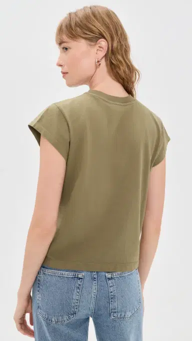AGOLDE Bryce Cap Sleeve Tee Hamoa | Thumbnail 3 AGOLDE Bryce Cap Sleeve Tee Hamoa | Thumbnail 3