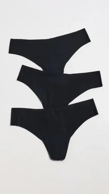 Commando Butter Mid-Rise Thongs 3 Pack Multi | Thumbnail 2 Commando Butter Mid-Rise Thongs 3 Pack Multi | Thumbnail 2