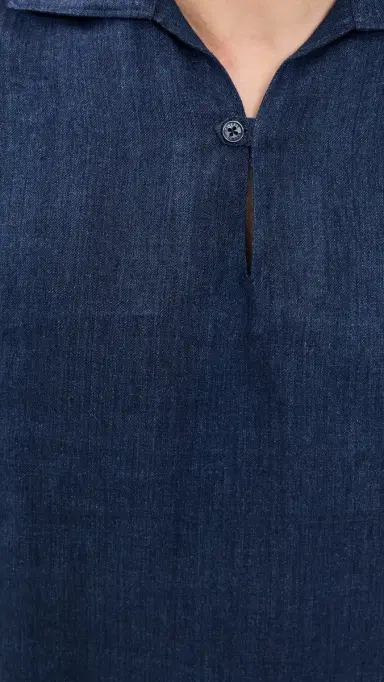 Orlebar Brown Vincent Linen Shirt Night Iris | Thumbnail 6 Orlebar Brown Vincent Linen Shirt Night Iris | Thumbnail 6