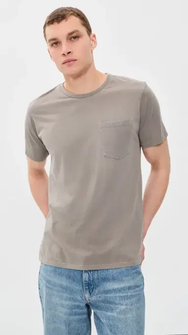rag & bone Garment Dye Classic Pocket Tee Gran | Thumbnail 2 rag & bone Garment Dye Classic Pocket Tee Gran | Thumbnail 2