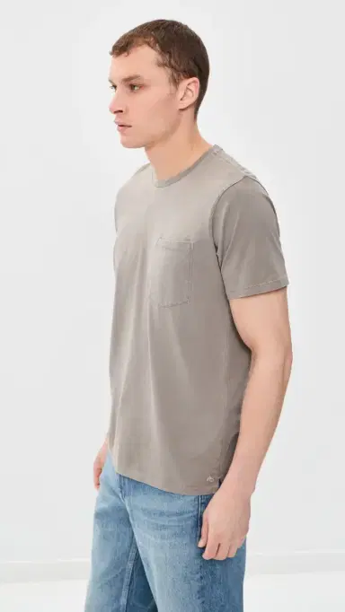rag & bone Garment Dye Classic Pocket Tee Gran | Thumbnail 4 rag & bone Garment Dye Classic Pocket Tee Gran | Thumbnail 4