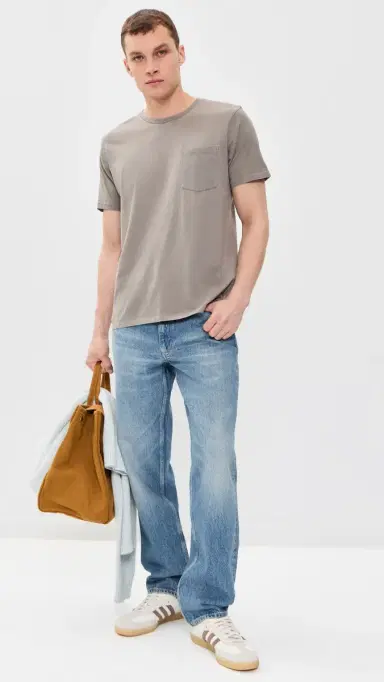 rag & bone Garment Dye Classic Pocket Tee Gran | Thumbnail 5 rag & bone Garment Dye Classic Pocket Tee Gran | Thumbnail 5