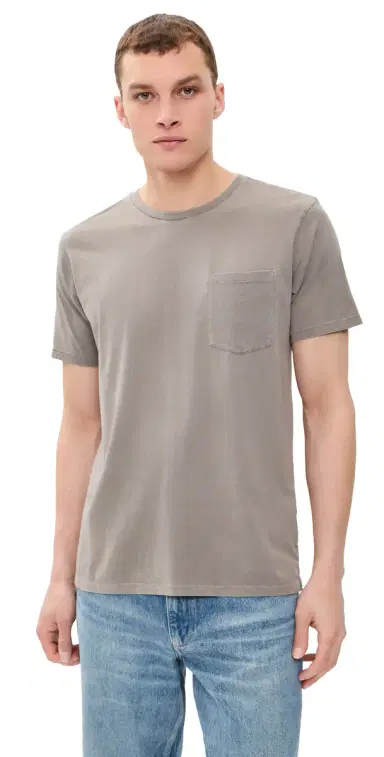 rag & bone Garment Dye Classic Pocket Tee Gran | Thumbnail 1 rag & bone Garment Dye Classic Pocket Tee Gran | Thumbnail 1