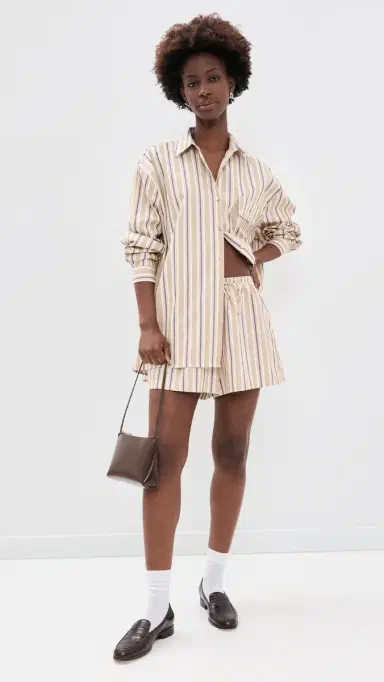 VRG GRL Annika Shorts tripe | Thumbnail 5 VRG GRL Annika Shorts tripe | Thumbnail 5