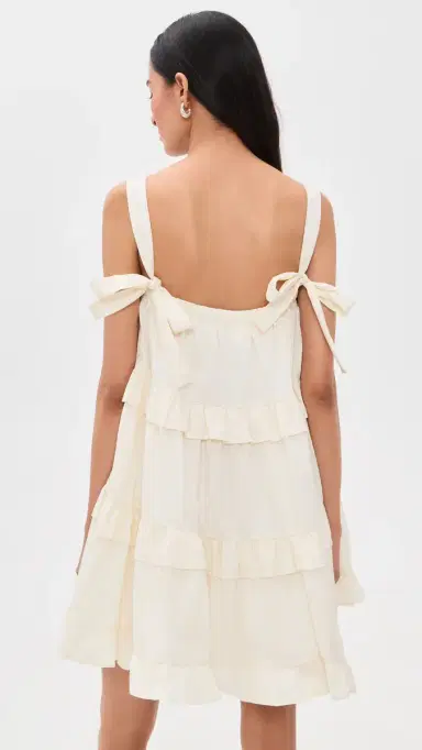 VRG GRL ila Mini Dress Cream Cream | Thumbnail 3 VRG GRL ila Mini Dress Cream Cream | Thumbnail 3
