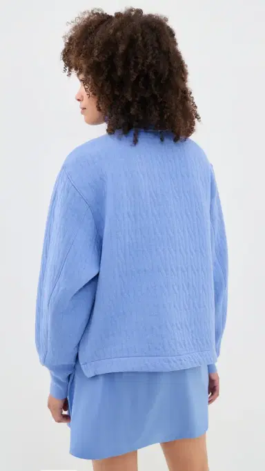 RLX Ralph Lauren Cable Jacquard Mockneck Sweatshirt | Thumbnail 3 RLX Ralph Lauren Cable Jacquard Mockneck Sweatshirt | Thumbnail 3