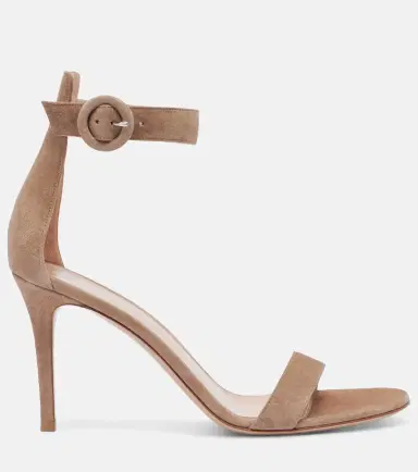 Gianvito Rossi Portofino 85 suede sandals | Thumbnail 3 Gianvito Rossi Portofino 85 suede sandals | Thumbnail 3