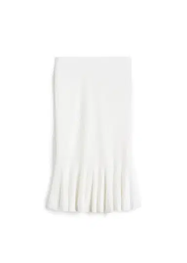 TOTEME Fluted Knit Skirt | Thumbnail 1 TOTEME Fluted Knit Skirt | Thumbnail 1