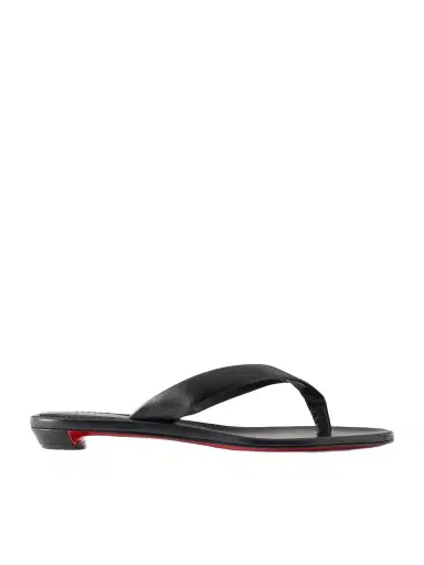 Christian Louboutin Miss Z Leather Thong Sandals | Thumbnail 1 Christian Louboutin Miss Z Leather Thong Sandals | Thumbnail 1