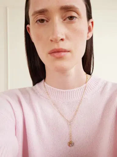 Foundrae Balance + Fine Mixed Clip 18-karat Gold Diamond Necklace | Thumbnail 2 Foundrae Balance + Fine Mixed Clip 18-karat Gold Diamond Necklace | Thumbnail 2