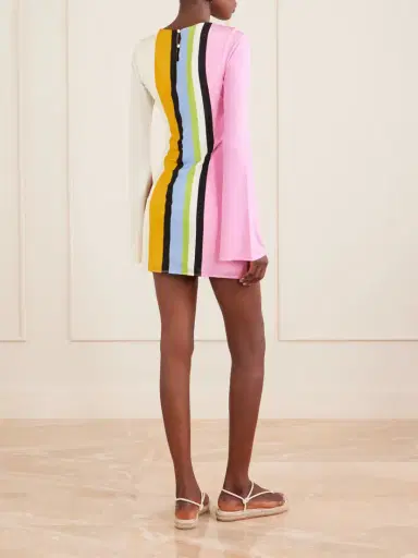 Cala de la Cruz Maisha Printed Stretch-jersey Mini Dress | Thumbnail 3 Cala de la Cruz Maisha Printed Stretch-jersey Mini Dress | Thumbnail 3
