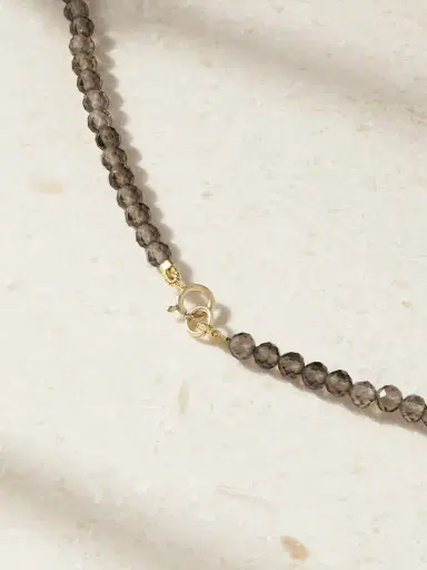 JIA JIA Arizona 14-karat Gold Smoky Quartz And Citrine Necklace | Thumbnail 3 JIA JIA Arizona 14-karat Gold Smoky Quartz And Citrine Necklace | Thumbnail 3