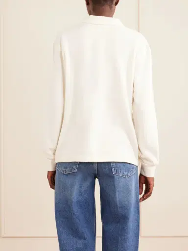 Citizens of Humanity Fleece Polo Shirt | Thumbnail 4 Citizens of Humanity Fleece Polo Shirt | Thumbnail 4