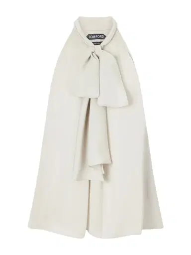 Tom Ford Halterneck Silk-georgette Blouse | Thumbnail 1 Tom Ford Halterneck Silk-georgette Blouse | Thumbnail 1