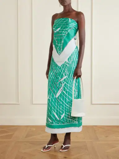 Altuzarra Linnie Printed Silk Maxi Skirt | Thumbnail 2 Altuzarra Linnie Printed Silk Maxi Skirt | Thumbnail 2
