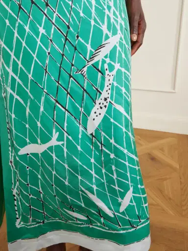 Altuzarra Linnie Printed Silk Maxi Skirt | Thumbnail 5 Altuzarra Linnie Printed Silk Maxi Skirt | Thumbnail 5
