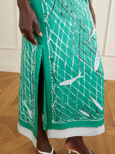 Altuzarra Linnie Printed Silk Maxi Skirt | Thumbnail 6 Altuzarra Linnie Printed Silk Maxi Skirt | Thumbnail 6