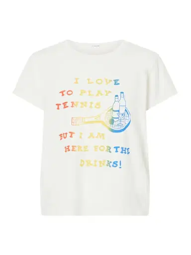 Mother The Boxy Goodie Goodie Printed Cotton-jersey T-shirt | Thumbnail 1 Mother The Boxy Goodie Goodie Printed Cotton-jersey T-shirt | Thumbnail 1