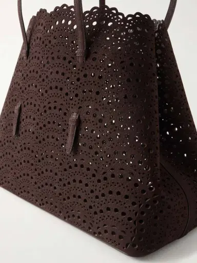 Alaïa Mina 37 Laser-cut Leather Tote | Thumbnail 5 Alaïa Mina 37 Laser-cut Leather Tote | Thumbnail 5