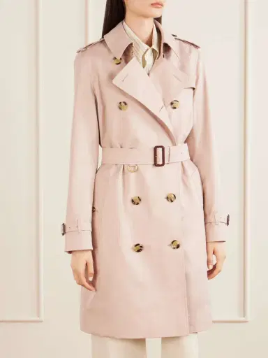 Burberry Kensington Double-breasted Belted Cotton-gabardine Trench Coat | Thumbnail 3 Burberry Kensington Double-breasted Belted Cotton-gabardine Trench Coat | Thumbnail 3
