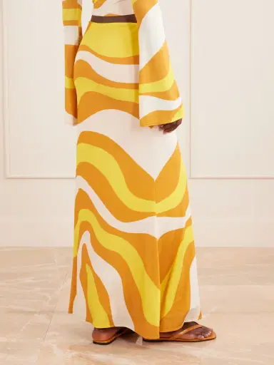 Cala de la Cruz Halia Printed Jersey Midi Skirt | Thumbnail 4 Cala de la Cruz Halia Printed Jersey Midi Skirt | Thumbnail 4