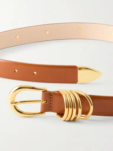 Déhanche Hollyhock Stone Turquoise-embellished Leather Belt | Thumbnail 3 Déhanche Hollyhock Stone Turquoise-embellished Leather Belt | Thumbnail 3