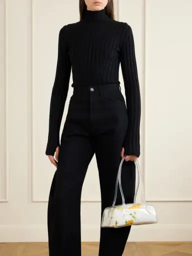 Alaïa Le Teckel Pvc Shoulder Bag | Thumbnail 3 Alaïa Le Teckel Pvc Shoulder Bag | Thumbnail 3