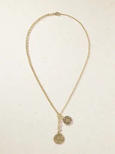 Foundrae Karma + Infinite Gratitude + Medium Mixed Belcher 18-karat Gold Diamond Necklace | Thumbnail 4 Foundrae Karma + Infinite Gratitude + Medium Mixed Belcher 18-karat Gold Diamond Necklace | Thumbnail 4