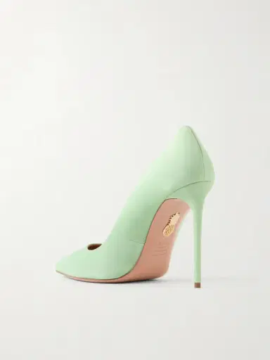 Aquazzura Purist 105 Suede Pumps | Thumbnail 3 Aquazzura Purist 105 Suede Pumps | Thumbnail 3